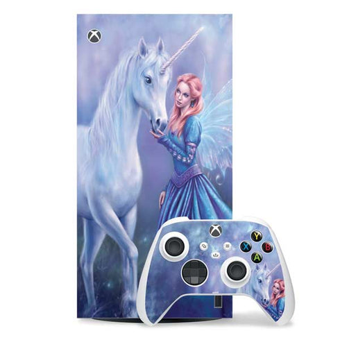 Rhiannon Fairy and Unicorn by Rachel Anderson Xbox Series X Skins
